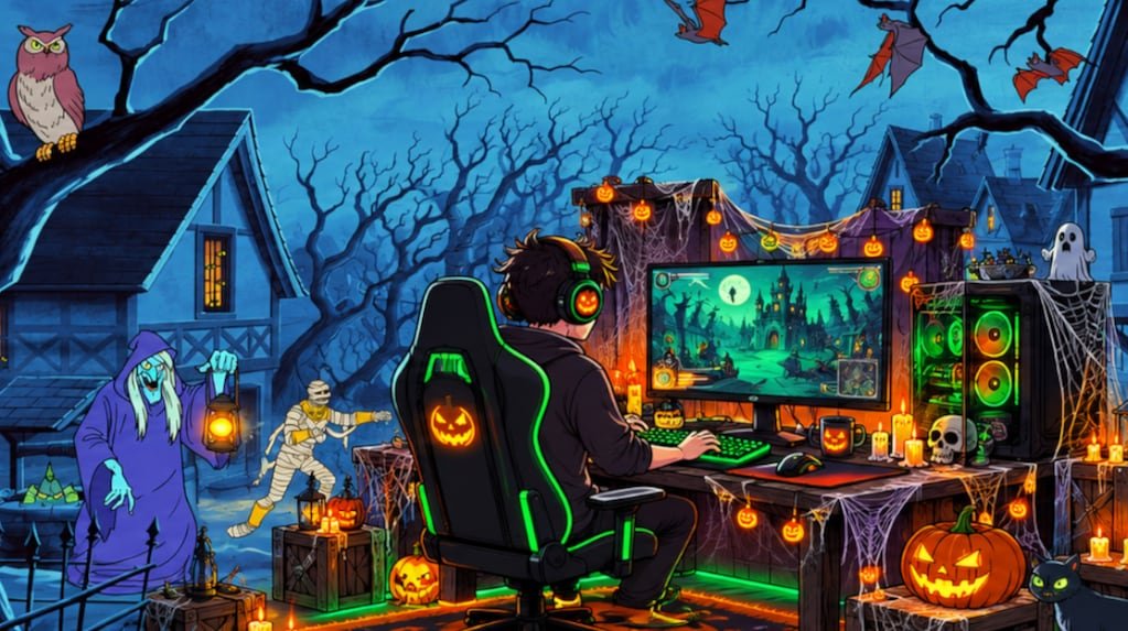 Juegos de terror para Halloween: alternativas gratuitas y qué revisar antes de descargarlas