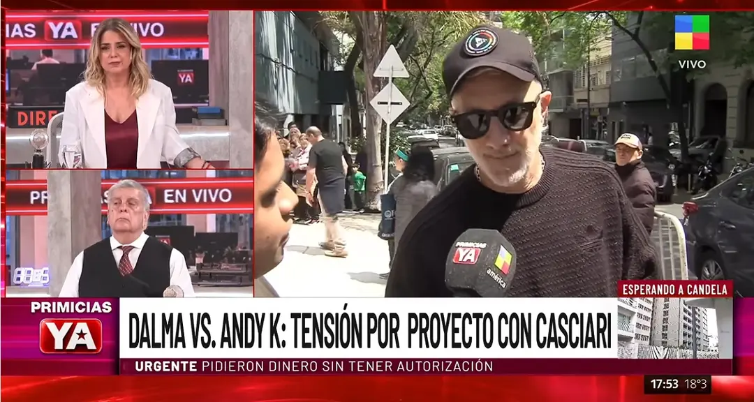 Andy Kusnetzoff habló sobre el proyecto documental dedicado a Diego Maradona