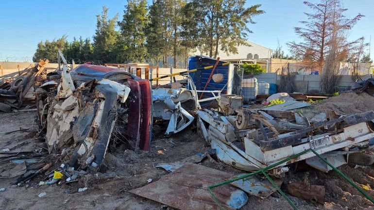 Vista del predio recuperado por la Provincia en el Parque Industrial