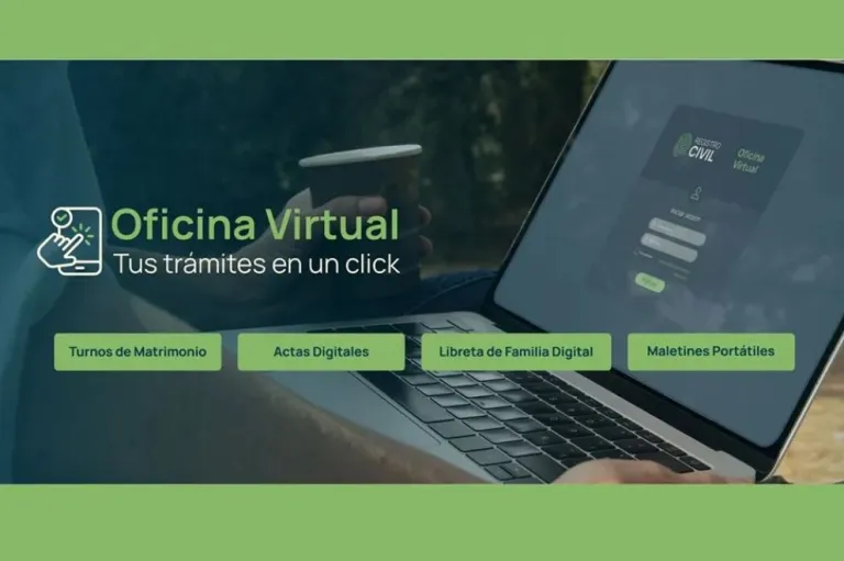 Neuquén simplifica los trámites: ya se pueden obtener actas online sin hacer filas